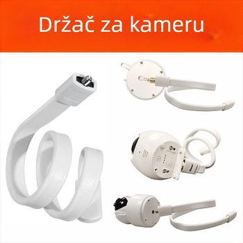 Držač za dom kameru, 360° rotacija, aluminij, vijak za ugradnju 1/4''-20, montaža bez bušenja
