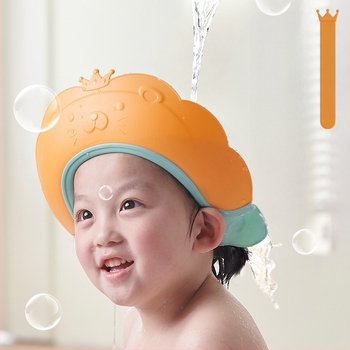 Dječja kapa za pranje kose – Hukou Xiaole; materijal PP; podesiva; porijeklo Taizhou Huangyan