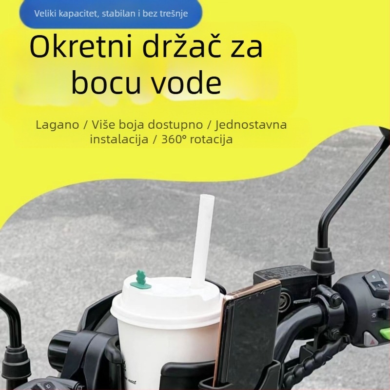 Držač za čašu i telefon – plastična skoba; držač za čašu 10×10×110.5 mm; držač za telefon 9.5×2.2×9 mm; Marka Gong Sheng