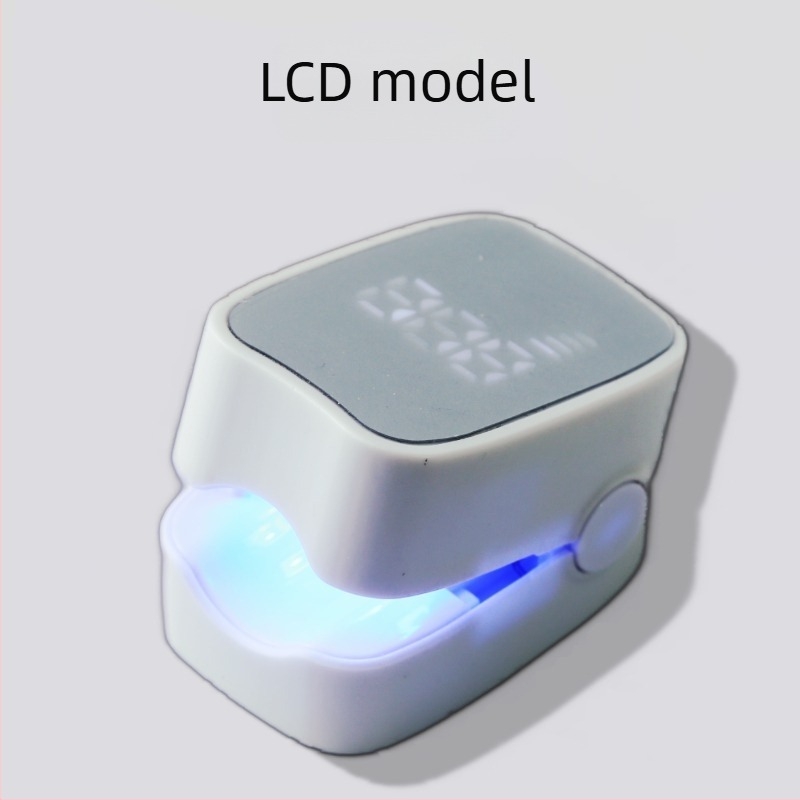 Prijenosna lampa za nokte s digitalnim zaslonom, punjiva, tri LED svjetla