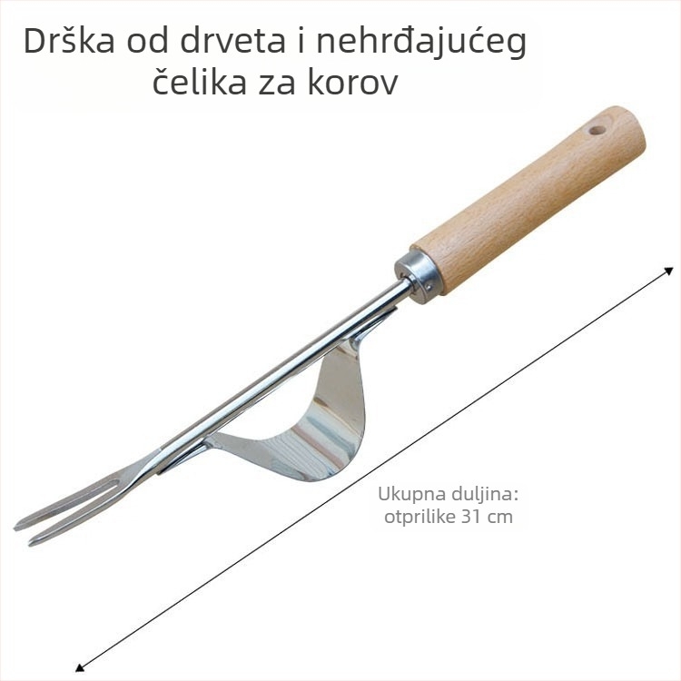 Lopata od nehrđajućeg čelika — vrtni alat za kućno uklanjanje korova, olakšavanje tla i presađivanje sadnica | Materijal: Nehrđajući čelik; Tip: Lopata; Primjenjivo: Vrtovi, Vrtlarstvo; Uvoz: Ne; Marke: Konzultirajte korisničku službu