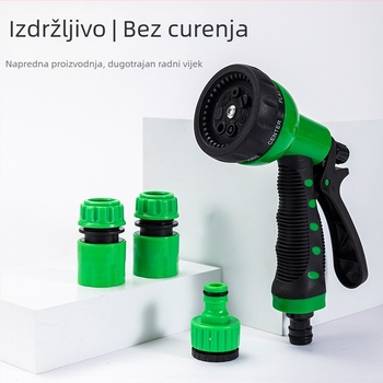 Yihu set pištolja za raspršivanje s 7 funkcija, za pranje automobila, zalijevanje vrta i čišćenje podova