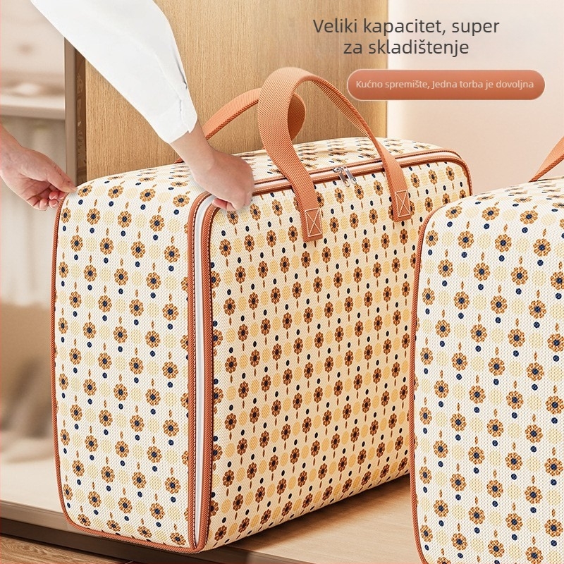 Vreća za skladištenje ćebadi i odjeće, kubičnog oblika, od netkanog materijala, zaštita od prašine