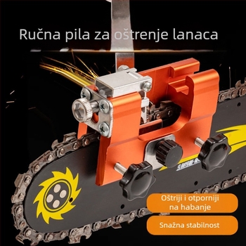 Ručni brusilnik lanaca za lančanu pilu i Li-ion pilu, marka Wu Yi, serija Hand Chain Grinder, licencirana privatna etiketa