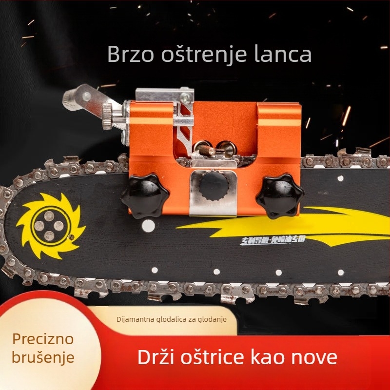 Ručni brusilnik lanaca za lančanu pilu i Li-ion pilu, marka Wu Yi, serija Hand Chain Grinder, licencirana privatna etiketa