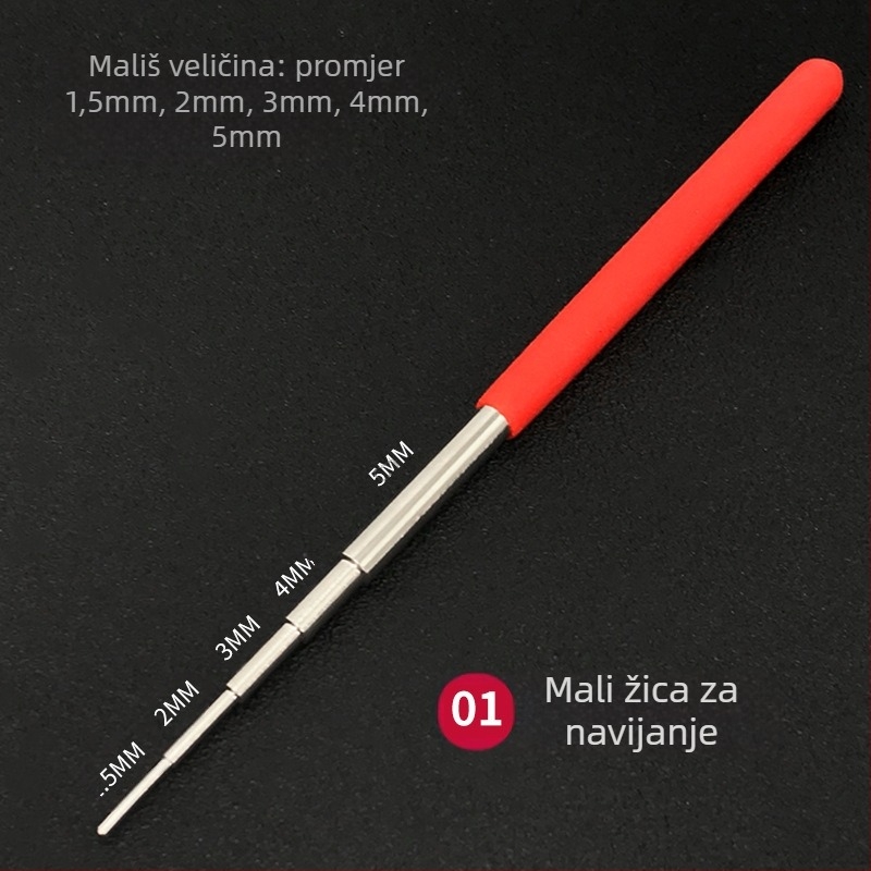 Metalni navijač s pet dijelova – DIY alat za navijanje namotaja