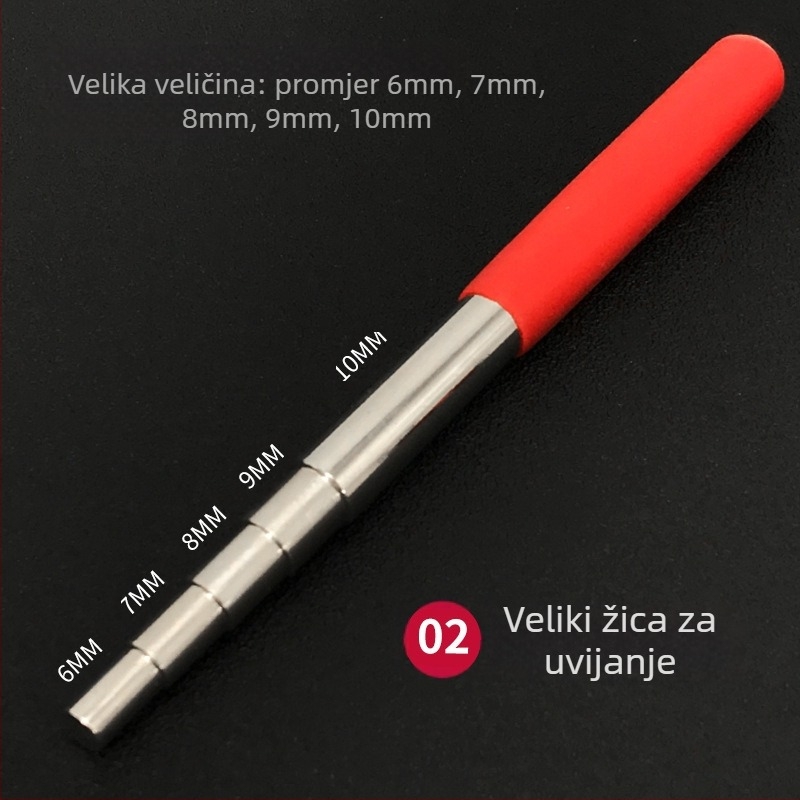 Metalni navijač s pet dijelova – DIY alat za navijanje namotaja