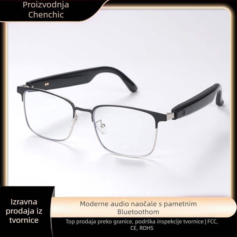Pametne Bluetooth naočale CC-GS06, baterija 110mAh, dodirni kontrola, domet 10 m+, nosive na glavi
