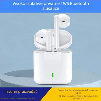 TWS bežične Bluetooth slušalice za sport – stereo, in-ear (Bluetooth 5.0, domet 10 m, trajanje baterije 0–4 h)