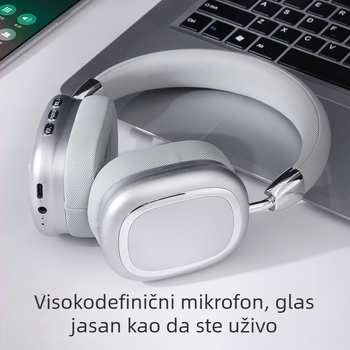 Over-ear Bluetooth slušalice, snažan bas, domet 10 m, Bluetooth 5.0, trajanje baterije 4–8 h, model B35