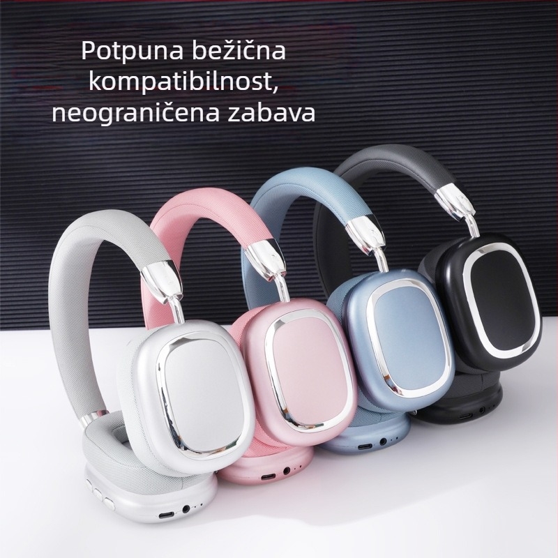 Over-ear Bluetooth slušalice, snažan bas, domet 10 m, Bluetooth 5.0, trajanje baterije 4–8 h, model B35