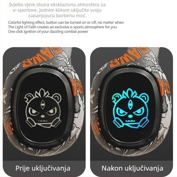 Slušalice za glavu Bluetooth 5.3, domet 10 m, stereo zvuk, trajanje baterije 4–8 h