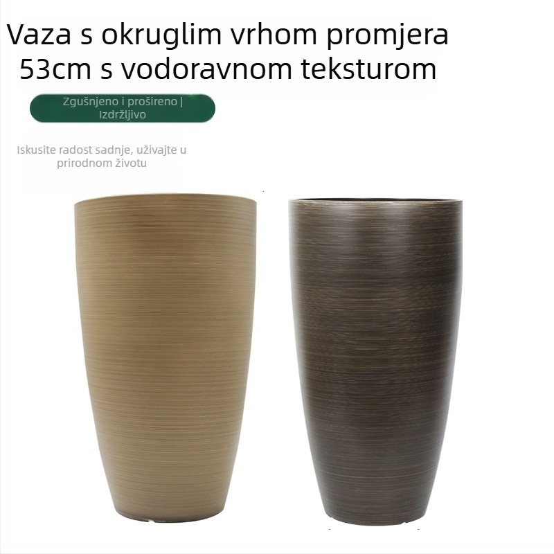 Kontejner za kontrolu korijena, plastični, zidna montaža, skandinavski stil