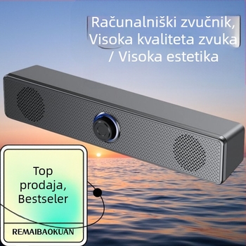 Računalni zvučnici s Bluetoothom, USB ulaz, 2.0 stereo, 6W izlaz, 5V napajanje