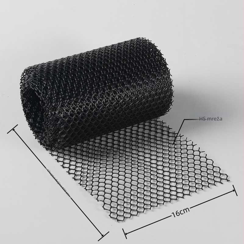 Mreža za oluke - plastična, moderan minimalistički stil, prilagodba dostupna