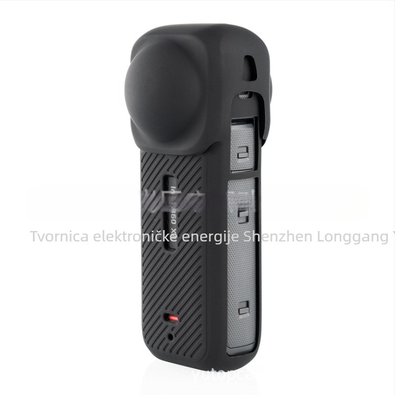 Insta360 X4 silikonni poklopac za objektiv s okvirom – zaštita objektiva, kompatibilan s Insta360 X4