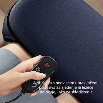 Tree rex poluomotani masažer za stopala – električno gniječenje, topla kompresija, tajmer, upravljanje gumbom