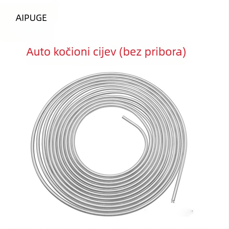 Automobilska cijev za kočnice od legure s bakar-niklovim premazom; set od 16 dodataka; obrada nije prilagođena