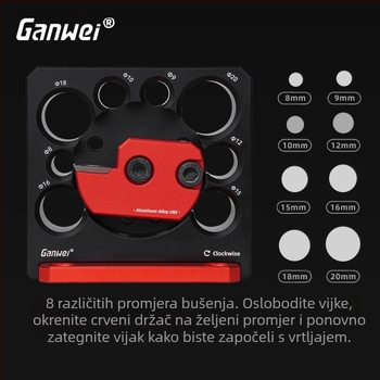 Ganwei MG0-000-0068 Drveni planer za stolariju – Alat za obradu drva, Model MG0-000-0068, Marke Ganwei