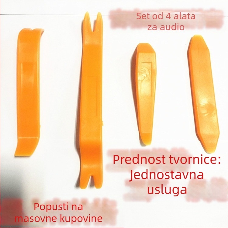 12-dijelni set alata za automobilski audio sustav za demontažu i montažu zvučnika (Brand: BC; Materijal: Plastika)