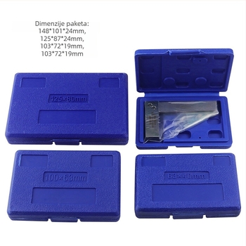 Ugljično čelični visoko precizan L-oblik mjerni kut za drvodjelstvo