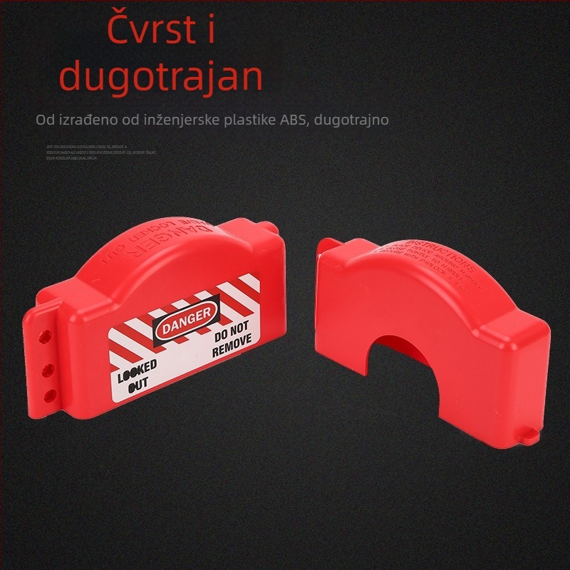 BAODSAFE ABS brava za gate valve, model BDS-F8616, plastična ručka za upravljanje za industrijske ventile, moderan dizajn