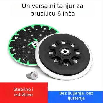 Pneumatska brusilica s posudom za 17 rupa i usisnom pločom, suho brušenje