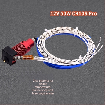 ELVES Set mlaznica Ender-3/3S, CR-10 serija – Nozzle Kit, Hot End