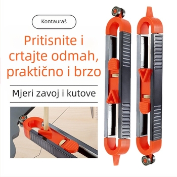 Konturni mjerač, Mjerač profila, Višefunkcionalni šablonski mjerač, Radius mjerač — Shang Xing