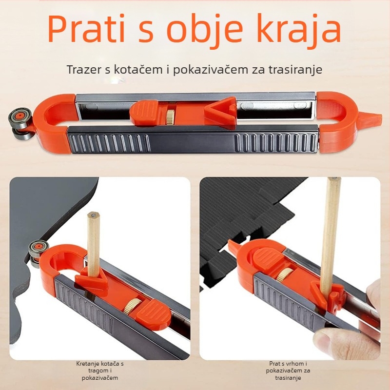 Konturni mjerač, Mjerač profila, Višefunkcionalni šablonski mjerač, Radius mjerač — Shang Xing