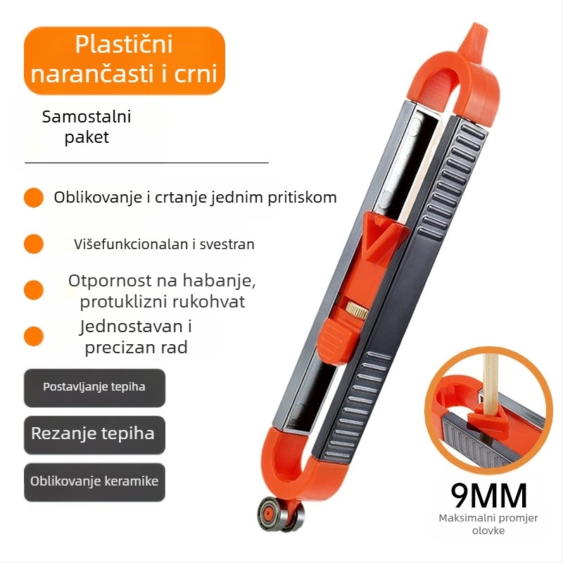 Konturni mjerač, Mjerač profila, Višefunkcionalni šablonski mjerač, Radius mjerač — Shang Xing