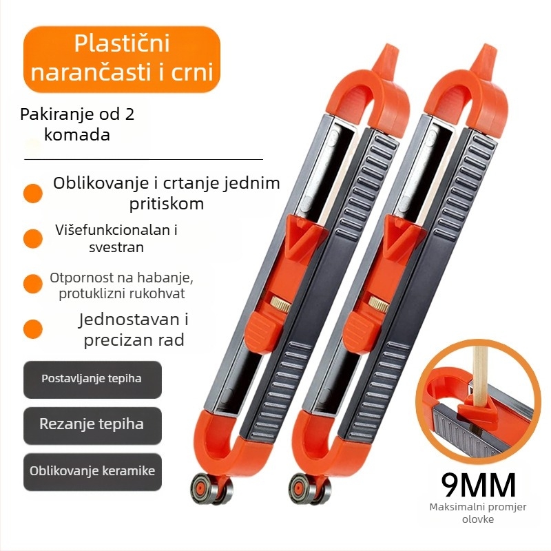 Konturni mjerač, Mjerač profila, Višefunkcionalni šablonski mjerač, Radius mjerač — Shang Xing