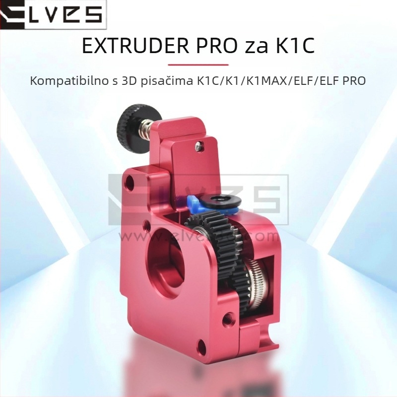 ELVES K1/K1C/K1Max all-metal extruder – upgrade kit za proximalnu ekstruziju ELF/ELF PRO 3D pisač