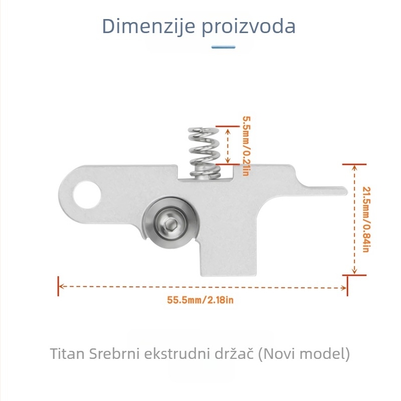 ELVES Titan ekstruder ručica - model Squeeze, tip Titan
