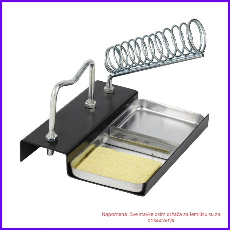 Stalak za lemljenje od nehrđajućeg čelika s držačem rosin spužve