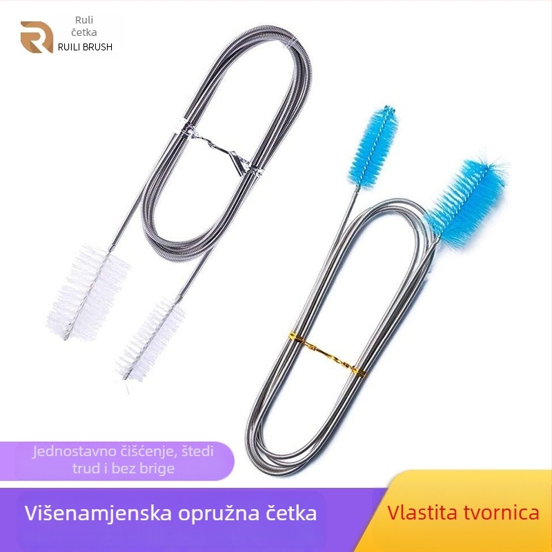 Četka za cijevi od nehrđajućeg čelika, brenda Ruili, 300 komada u kutiji, lansirano 2023.