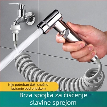 Toaletni tuš-mlaznica, bakreno tijelo, model 1, JIUMWOO, EU CE certifikat, mogućnost prilagodbe