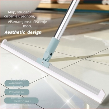 Silikonska metla za kupaonicu i staklene podove – skuplja vodu i dlačice, pakiranje od 100 komada