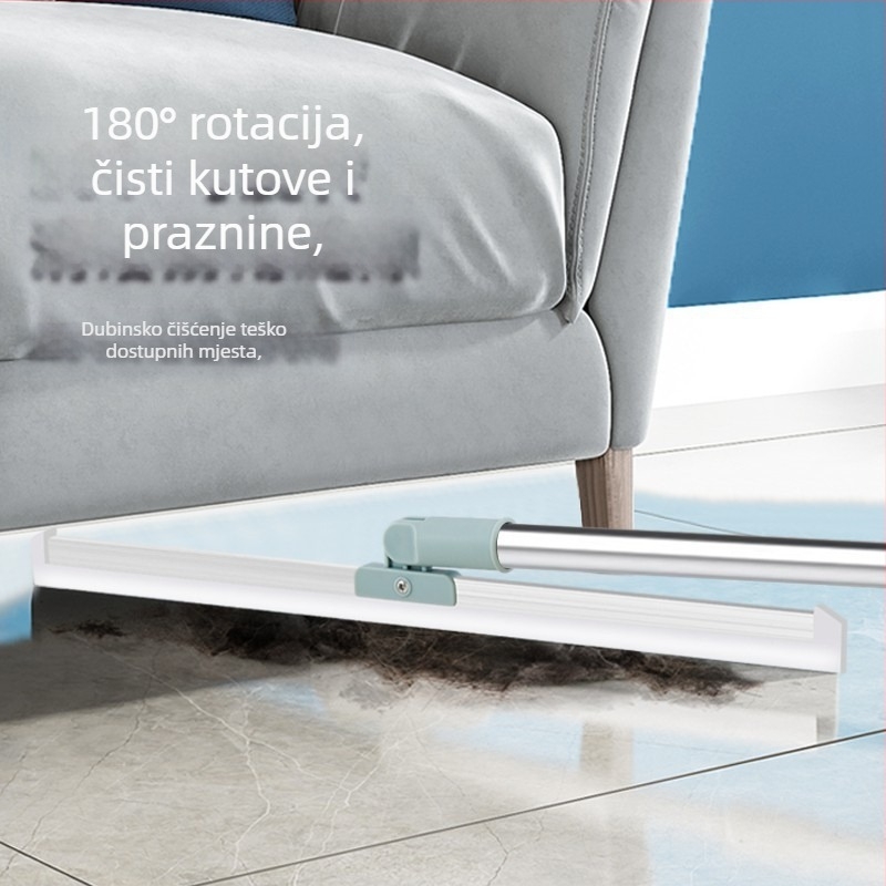 Silikonska metla za kupaonicu i staklene podove – skuplja vodu i dlačice, pakiranje od 100 komada