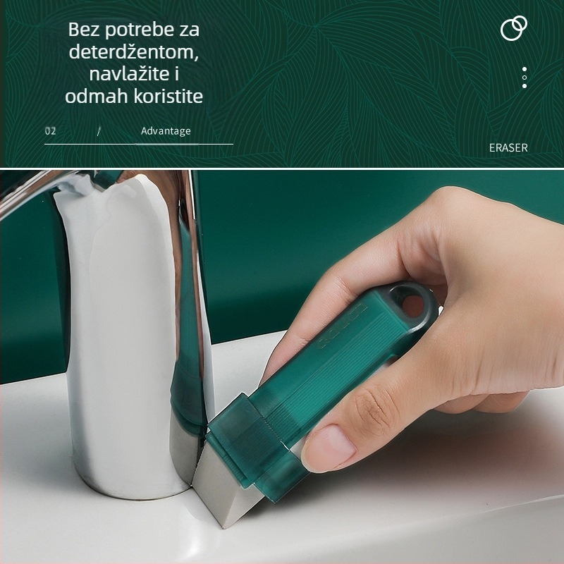 Višestruka gumica za čišćenje za kućanstvo, kuhinju, kupaonicu i unutrašnjost vozila; materijal: guma; marka Like; pakiranje: 500 kom.