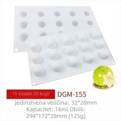 Silikonska kalupa za mousse tortu – okrugla kalupa za pečenje (Materijal: silikon; Upotreba: kalupa za tortu; Kategorija: kalupe za pečenje)