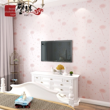 Zidno platno | Nešivano Jacquard platno; uzorak Dandelion, pastoralni stil, moderan jednostavan; Jacquard površina