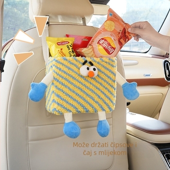 Organizator za stražnji dio automobila – tkanina, prilagodljiv logotip, viseći način montaže