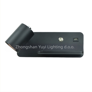 Yooe zidna svjetiljka s aluminijskim sjenilom, metalno kućište, LED, 220V, GU10 5W