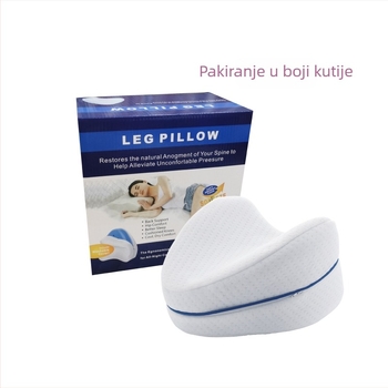 Jastuk za koljeno od memorijske pjene, srcolikog oblika; prilagodljiva obrada; pogodna za djecu, odrasle i starije osobe; materijal: memorijska pjena