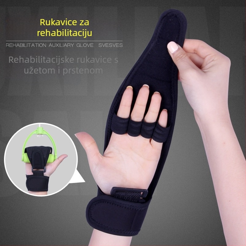 Happy KS-ST Ruka za rehabilitaciju – visoko kvalitetna rastezljiva tkanina, prilagodba dostupna, trening ruke i prstiju, 1-godišnja garancija