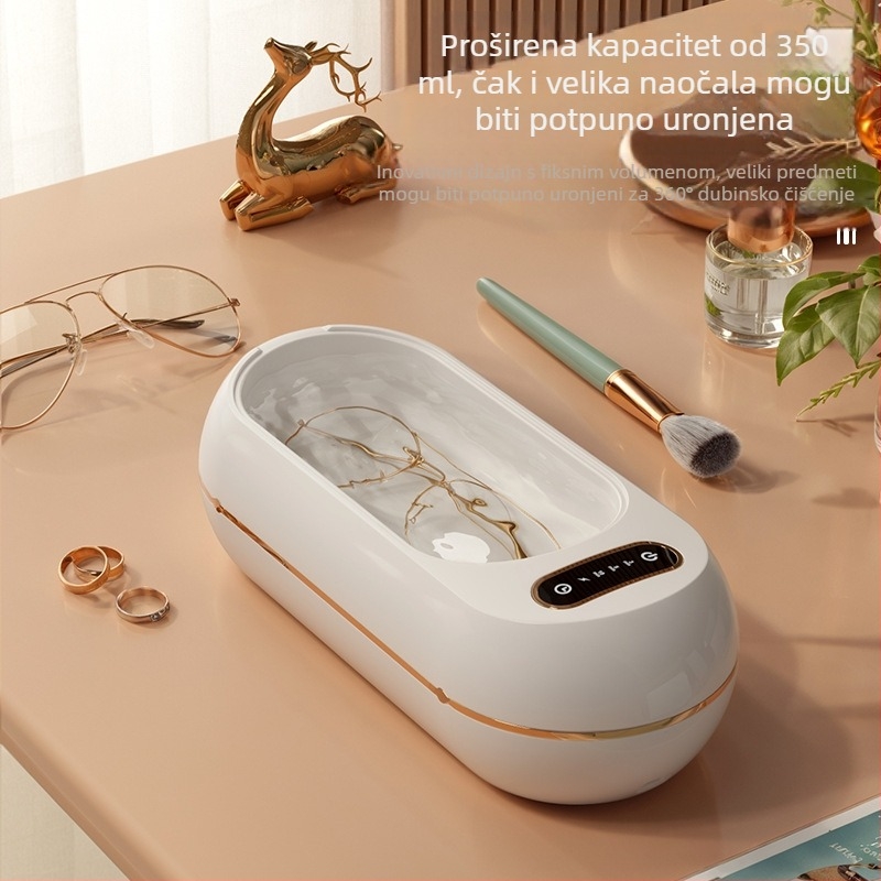 Ultrazvučna mašina za čišćenje naočala, USB napajanje, 3,7V, 10W, kapacitet 301–500 ml