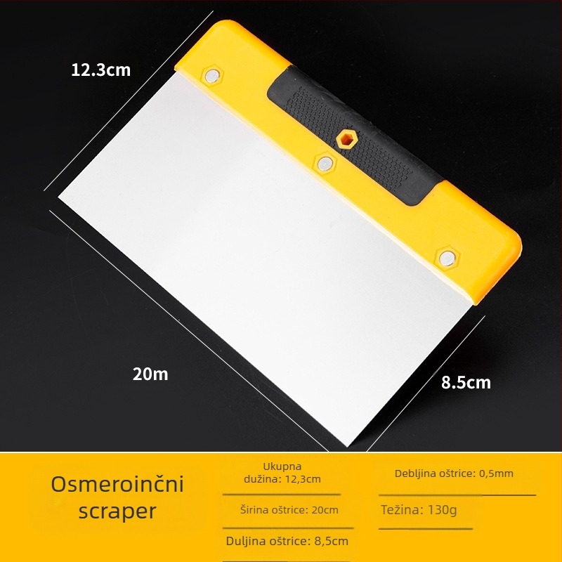 Špatula za žbukanje – Jinglihua, model Putty scraper, šifra proizvoda Scraper-001, podrijetlo: Henan, Kina, primjena: višestruko kućno čišćenje