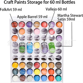 Vertikalni organizator za pohranu boja - plastičan, moderan stil, montaža na vješanje, 1 sloj, pogodan za stolni prostor, spavaću sobu i dnevnu sobu.