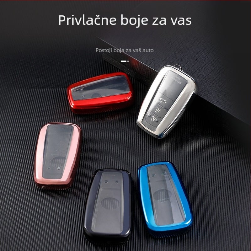 Kućište ključa Toyota B03T, TPU, licencirana privatna oznaka